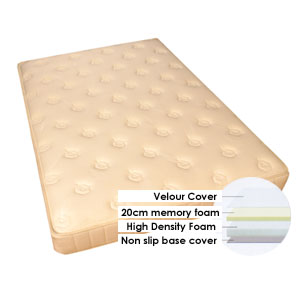 Star collection Super Kingsize 20cm Visco Memory Mattress