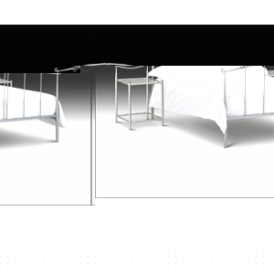 Star Collection Venus 3ft Single Bedstead