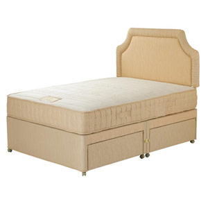 star-deluxe Dallas 4FT Small Double Divan Bed