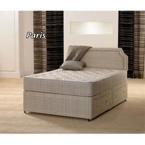 Star-Deluxe Paris 5FT Kingsize Divan Bed