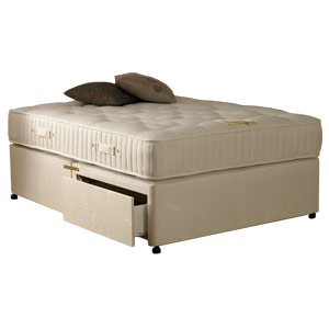 star-deluxe Rennes 4FT Small Double Divan Bed