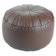 Star Morrocan Footstool, Light Brown 60x30cm