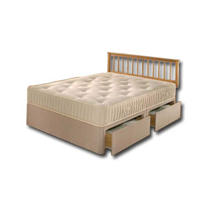 Star-Premier Jade Star 1000 5FT Kingsize Divan Bed