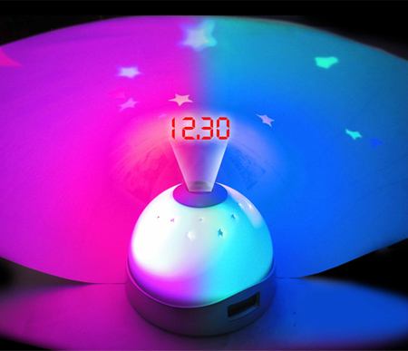 Star Projection Alarm Clock