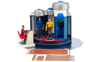 star Trek Transporter Room Playset and 3.75 Action Figure