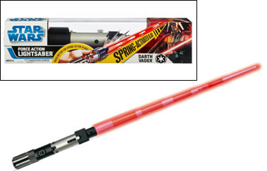 Wars - Darth Vader Force Action Lightsaber