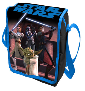 star Wars - The Clone Wars Courier Lunch Bag