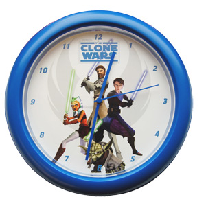 Star Wars - The Clone Wars Wall Clock