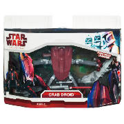 Wars 3.75 Deluxe Figure & Vehicle