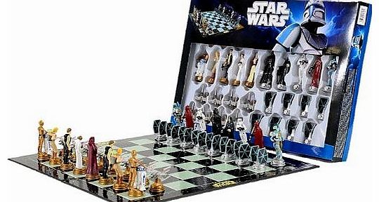 3-D Chess Set Original Star Wars Saga