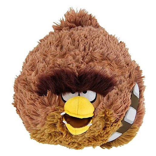 Wars Angry Birds Chewbacca Soft Toy