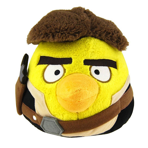 Wars Angry Birds Han Solo Soft Toy