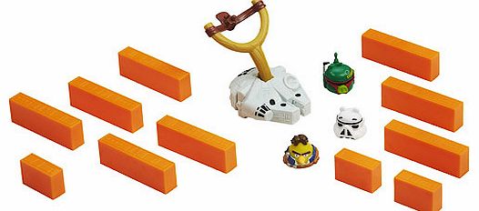 Star Wars Angry Birds Jenga Bespin Battle Game