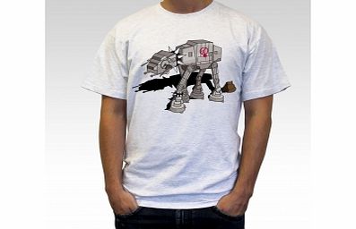 Star Wars Bad Walker Ash Grey T-Shirt XX-Large ZT