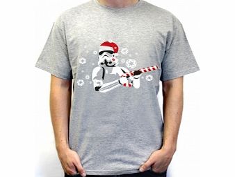 Star Wars Candy Stormtrooper Grey T-Shirt Large ZT