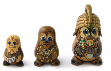star wars Chubbies - Wookies