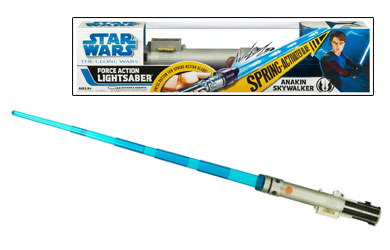star wars Clone Wars - Anakin Skywalker Force Action Lightsaber