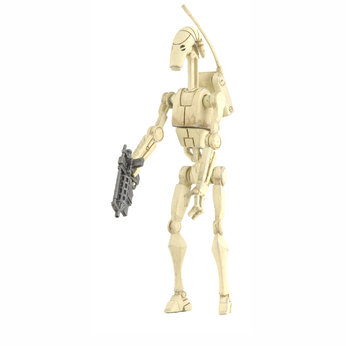 Star Wars Clone Wars 3.75 Figure Battle Droid