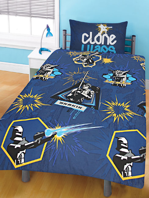 Star Wars Clone Wars Blast Duvet Cover