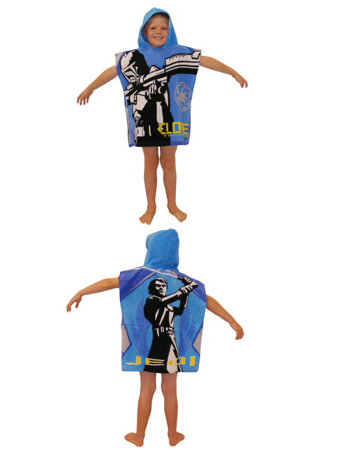 Star Wars Clone Wars Hooded Poncho Towel