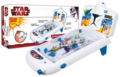 star Wars Clone Wars Super Pinball
