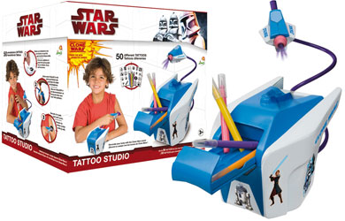 Star Wars Clone Wars Tattoo Studio