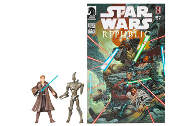 Star Wars Comic Pack #57 - Anakin and Assassin Droid
