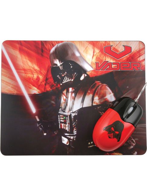 Star Wars Darth Vader Optical Mouse And Mouse Mat Set