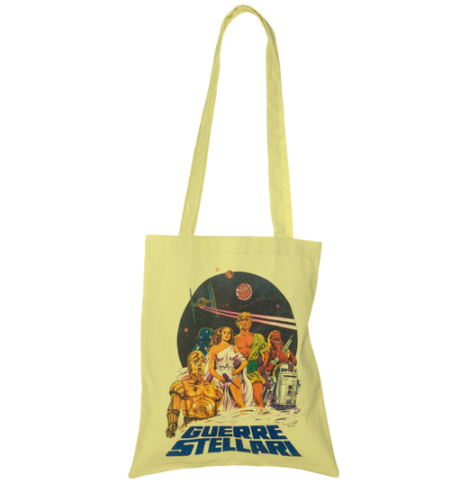 Star Wars Guerre Stellari Canvas Tote Bag