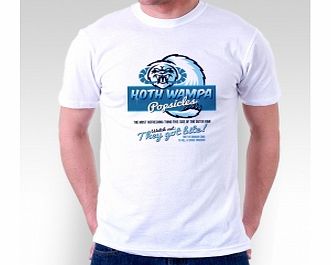 Wars Hoth Wampa White T-Shirt Small ZT Xmas