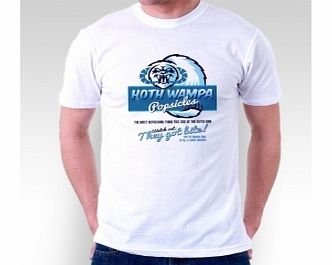 Wars Hoth Wampa White T-Shirt XX-Large ZT