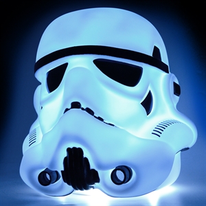 Wars Lamp - Stormtrooper Helmet