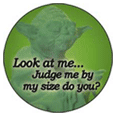 Star Wars Look At me Button Badges