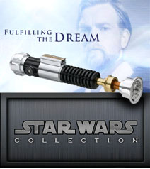 Star Wars MASTER REPLICAS Revenge of the Sith - Obi-Wan Kenobi Lightsaber
