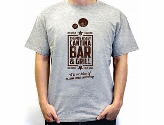 Star Wars Mos Eisley Cantina Grey T-Shirt Small ZT
