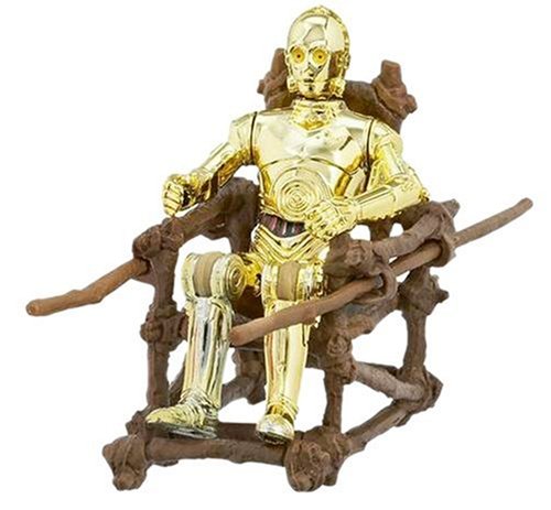 Saga Collection #42 C3PO With Ewok Throne