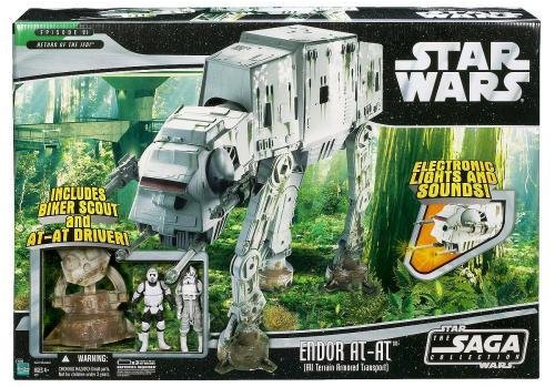 Star Wars Saga Collection AT-AT W/ figures