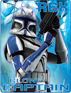The Clone Wars Fleece Blanket