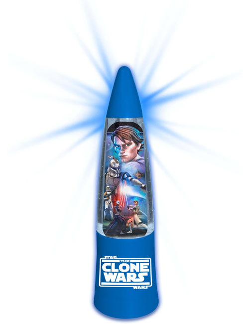 Star Wars The Clone Wars Glitter Lamp