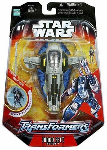Star Wars Transformers Jango Fett / Slave 1