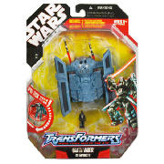 Wars Transformers Vader & Tie Fighter