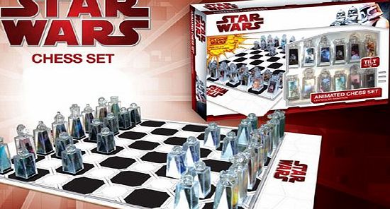 Star Wars ~ Animated Lenticular Chess Set