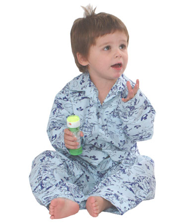 Blue Cowboys Bedlam PYJAMAS
