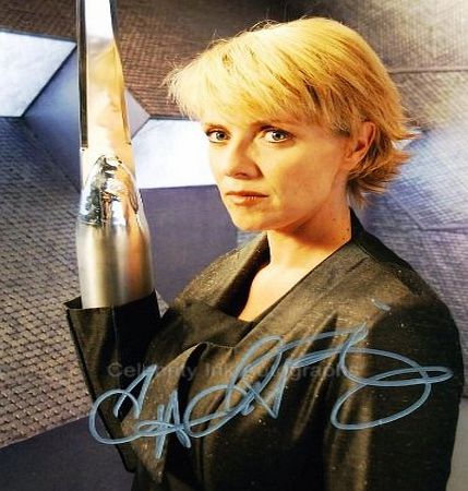 Stargate Autographs AMANDA TAPPING as Replicator Carter - Stargate SG-1 GENUINE AUTOGRAPH