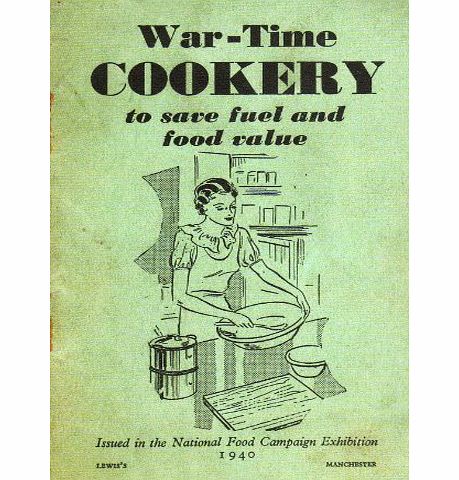 StarGifts Direct WW2 REPLICA REPRODUCTION WAR-TIME COOKERY RECIPE BOOKLET World War 2