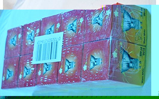 Starlight x 10 50w GU10 50w GU10 Halogen 220-240v Light Bulbs