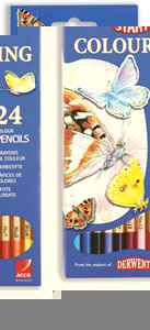 Start Colouring Pencils Hexagonal Assorted Ref