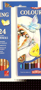 Start Colouring Pencils Hexagonal Assorted Ref