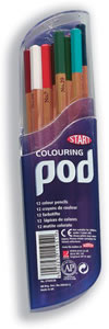 Start Pod Pencils Colouring Assorted Ref 0700295