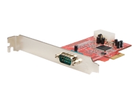 StarTech.com 1 Port Dual Profile PCI-Express UART Serial Card - serial adapter